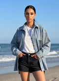 Stud Denim Overshirt