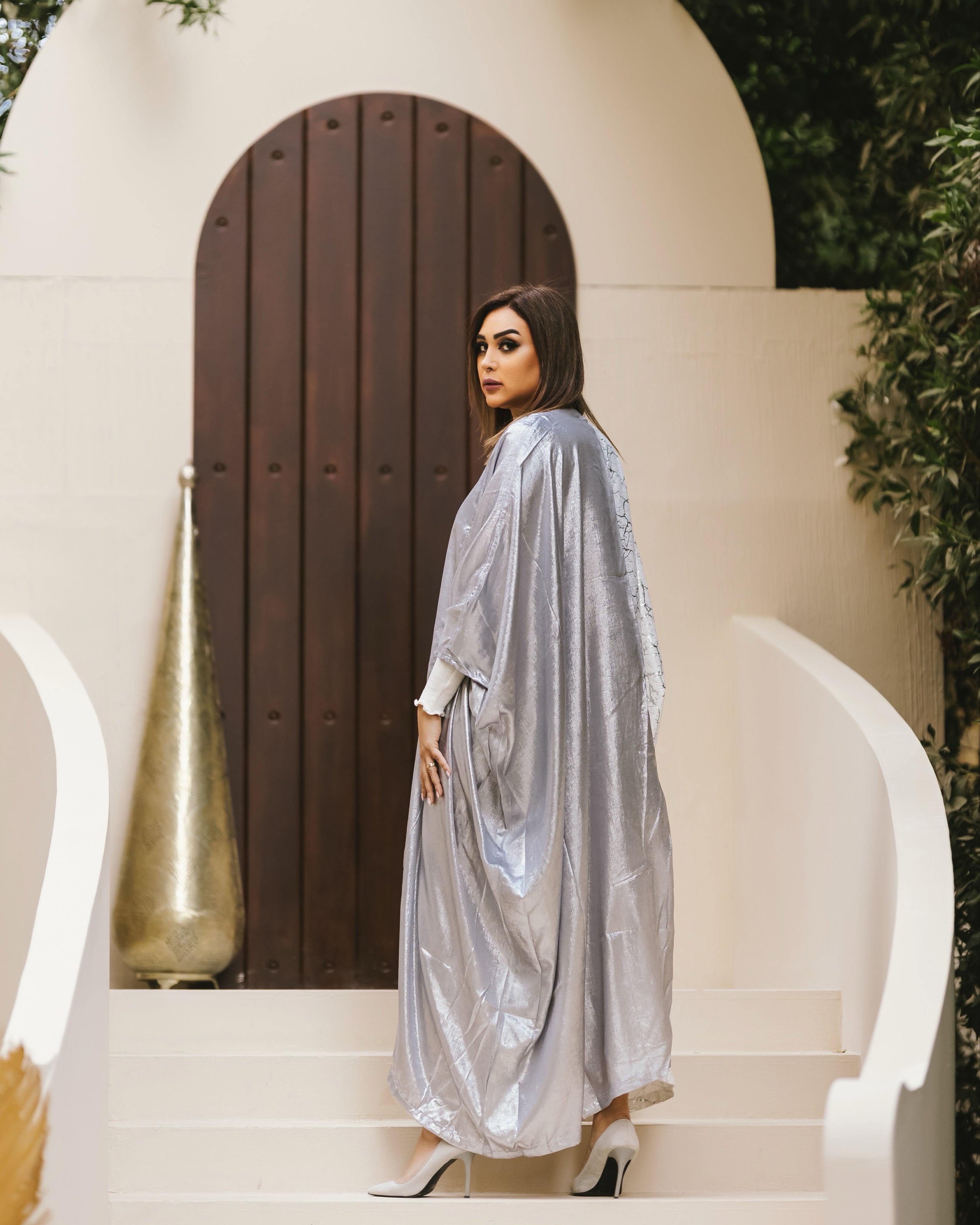 SILK SHEER KAFTAN