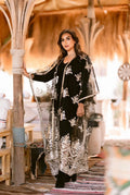 Light tulle kaftan